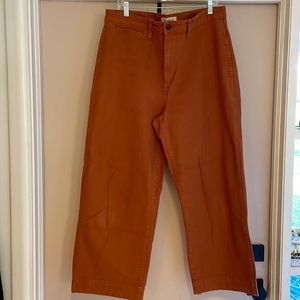 Madewell Curvy Slim Emmett Wide-leg Pants